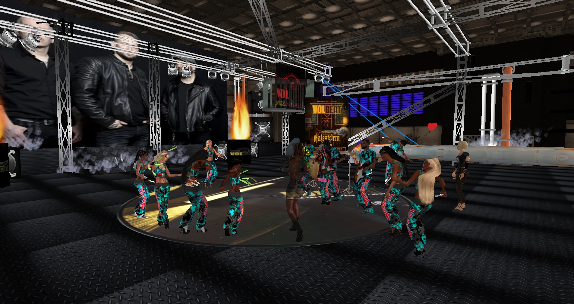 Volbeat-Event in der Foxarena 10